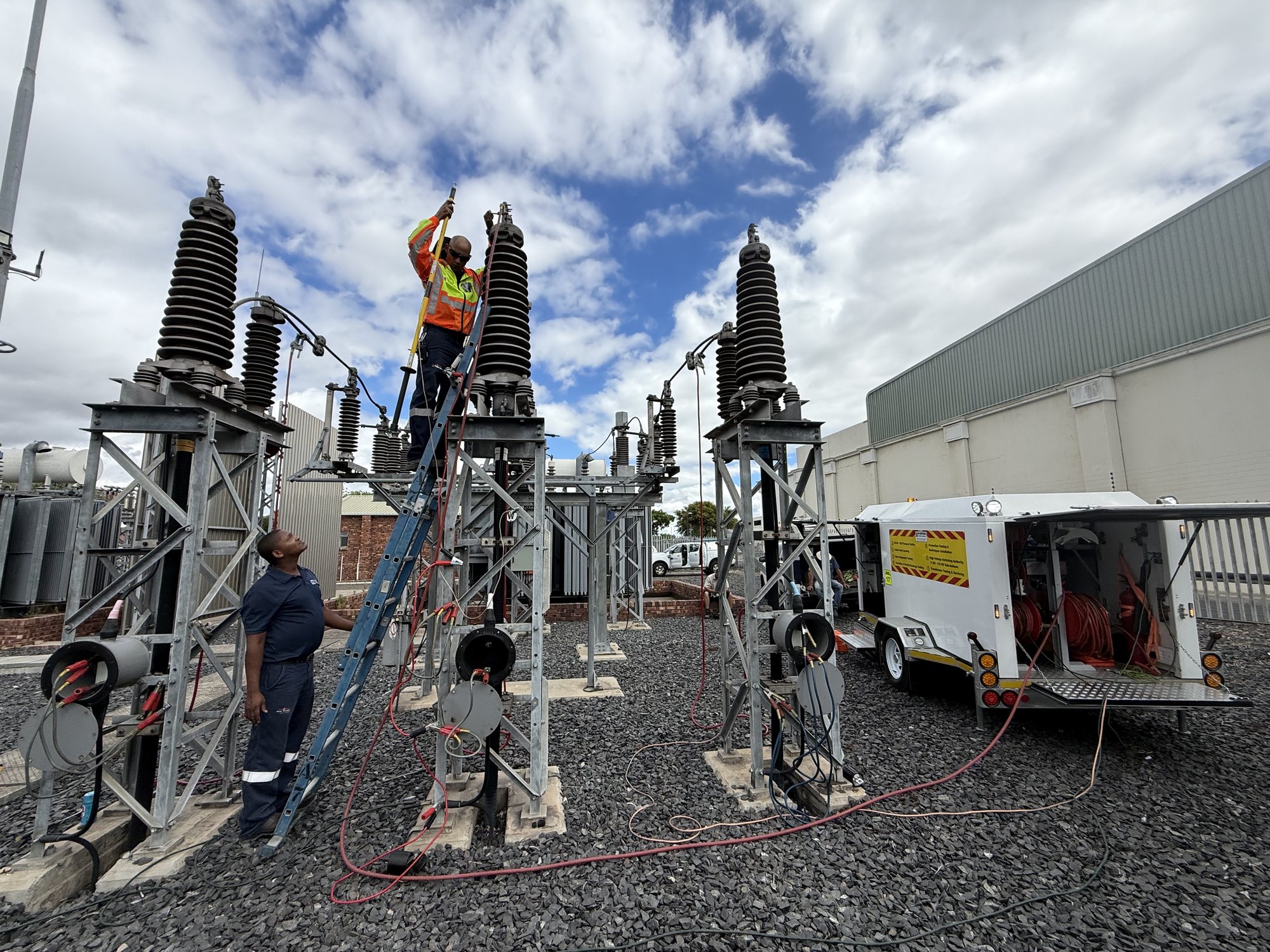 Substation Testing HVTF | High Voltage Testing Facility | JD Electrical